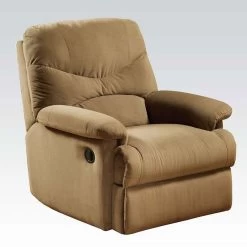 Arcadia Glider Recliner (Light Brown)