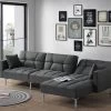 Duzzy Reversible Adjustable Sectional