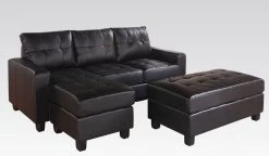 Lyssa Reversible Sectional (Black) 5 Lyssa Reversible Sectional (Black) -Professional Furniture Discount Store 51215 sectional 3