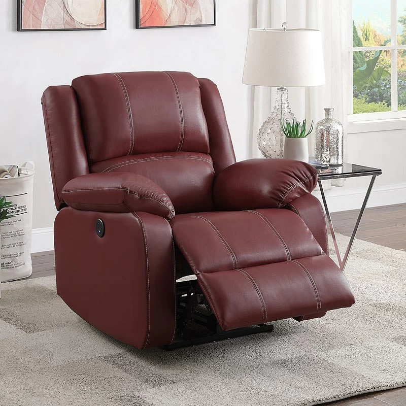 Zuriel Power Recliner (Red) 1 Zuriel Power Recliner (Red)