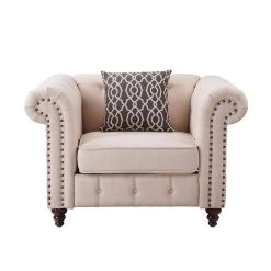 Aurelia Chair (Beige) -Professional Furniture Discount Store 52422 chair 3