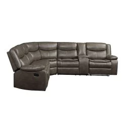 Tavin Reclining Sectional (Taupe) -Professional Furniture Discount Store 52540 sec 4