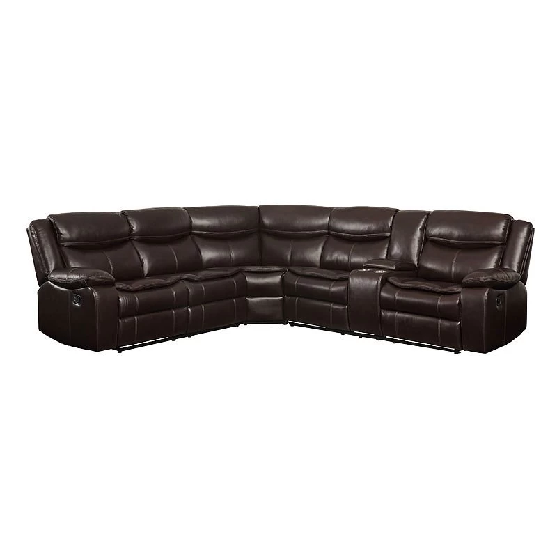 Tavin Reclining Sectional (Espresso) 1 Tavin Reclining Sectional (Espresso)