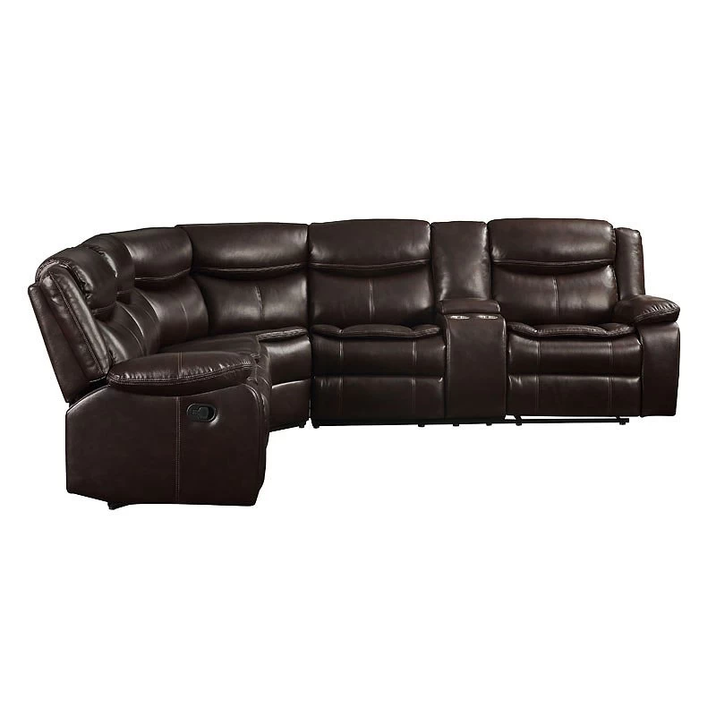 Tavin Reclining Sectional (Espresso) 4 Tavin Reclining Sectional (Espresso) - Image 4