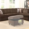 Belville Reversible Sectional (Chocolate)