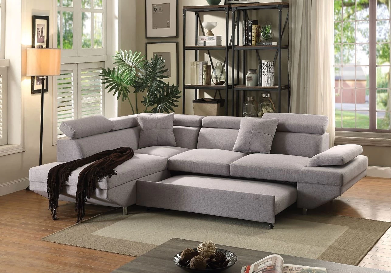 Jemima Left Chaise Sectional W/ Sleeper 1 Jemima Left Chaise Sectional W/ Sleeper