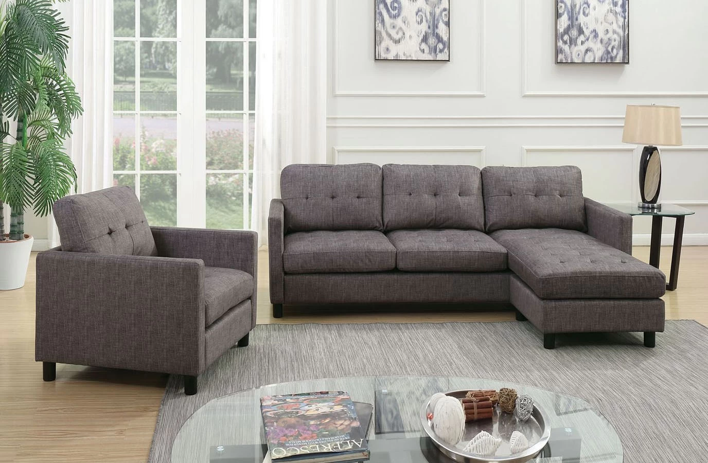 Caesar 3-Piece Living Room Set 2 Caesar 3-Piece Living Room Set - Image 2