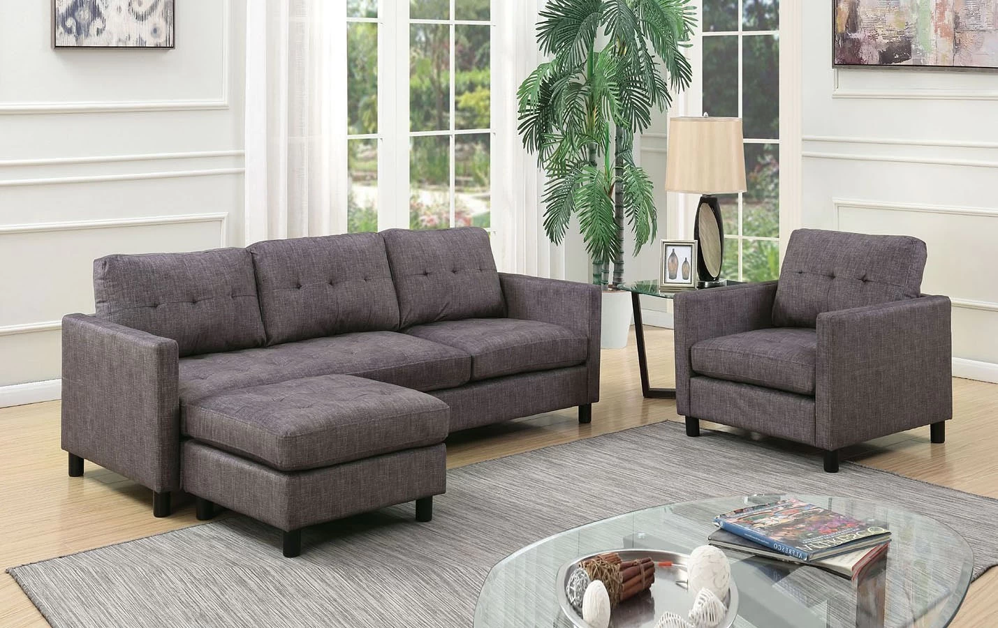 Caesar 3-Piece Living Room Set 3 Caesar 3-Piece Living Room Set - Image 3