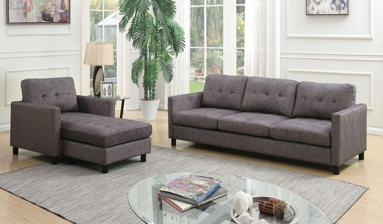 Caesar 3-Piece Living Room Set 4 Caesar 3-Piece Living Room Set - Image 4