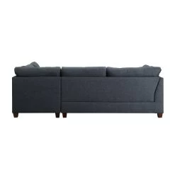 Laurissa Right Chaise Sectional W/ Ottoman (Dark Blue) 9 Laurissa Right Chaise Sectional W/ Ottoman (Dark Blue) -Professional Furniture Discount Store 54365 sec 5