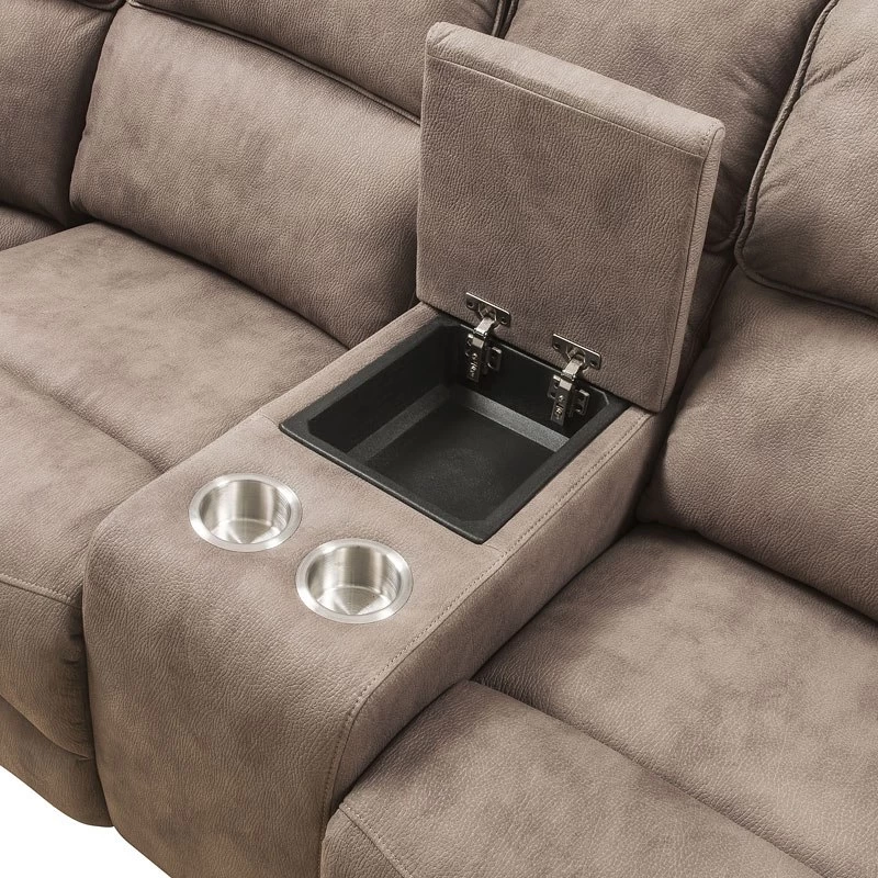 Olwen Power Reclining Sectional (Mocha) 3 Olwen Power Reclining Sectional (Mocha) - Image 3