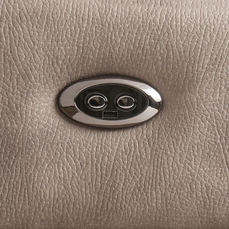 Olwen Power Reclining Sectional (Mocha) 4 Olwen Power Reclining Sectional (Mocha) - Image 4