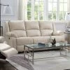Zuriel Power Reclining Sofa (Beige)