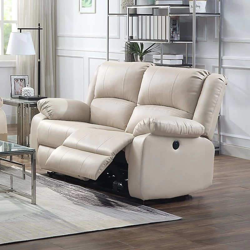 Zuriel Power Reclining Loveseat (Beige) 1 Zuriel Power Reclining Loveseat (Beige)