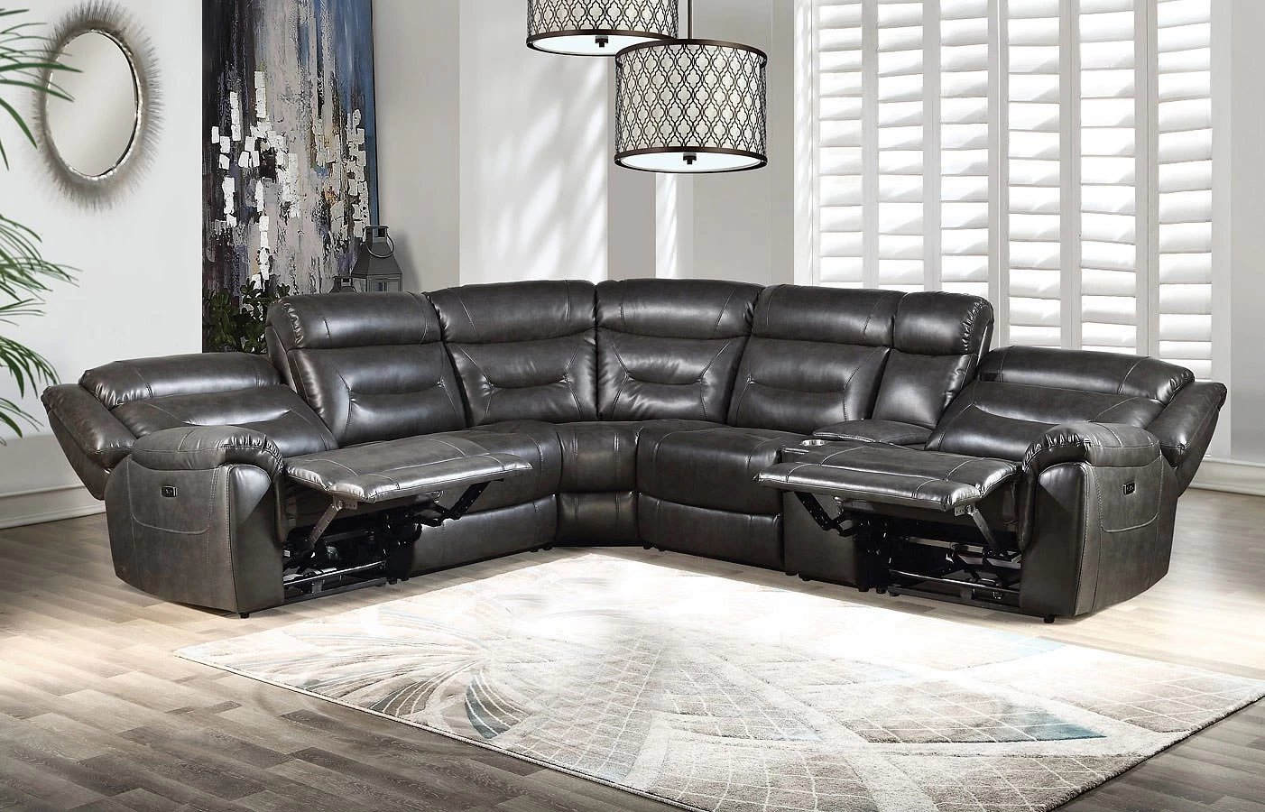 Imogen Power Reclining Sectional 2 Imogen Power Reclining Sectional - Image 2