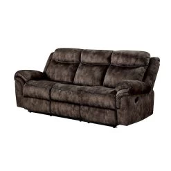Zubaida Reclining Sofa (Chocolate)
