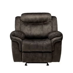Zubaida Glider Recliner (Chocolate) -Professional Furniture Discount Store 55022 chair 3