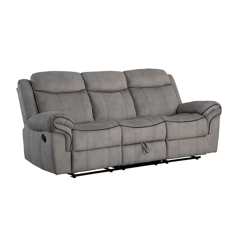 Zubaida Reclining Sofa (Gray) 1 Zubaida Reclining Sofa (Gray)
