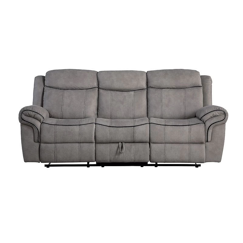 Zubaida Reclining Sofa (Gray) 3 Zubaida Reclining Sofa (Gray) - Image 3