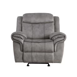 Zubaida Glider Recliner (Gray) -Professional Furniture Discount Store 55027 chair 3