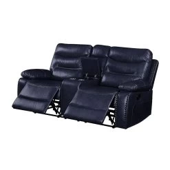 Aashi Reclining Loveseat (Navy) -Professional Furniture Discount Store 55371 loveseat 3