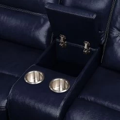 Aashi Reclining Loveseat (Navy) -Professional Furniture Discount Store 55371 loveseat 5