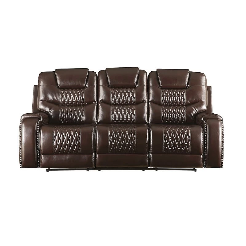 Braylon Reclining Sofa (Brown) 3 Braylon Reclining Sofa (Brown) - Image 3