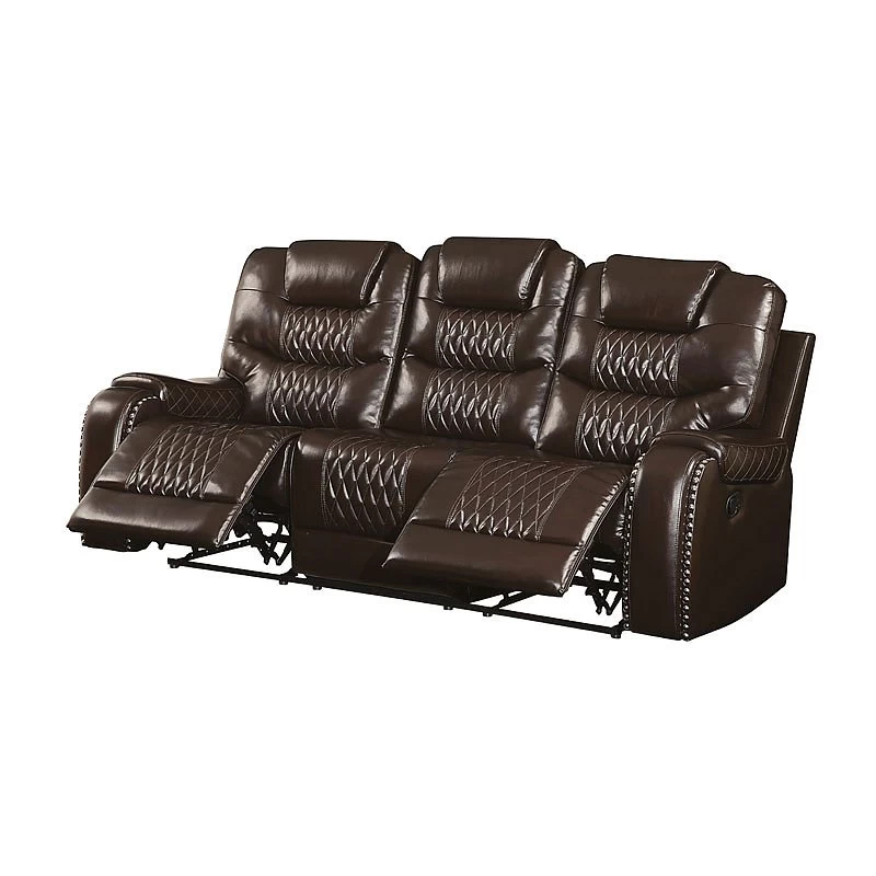 Braylon Reclining Sofa (Brown) 4 Braylon Reclining Sofa (Brown) - Image 4