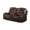 Braylon Reclining Loveseat (Brown)