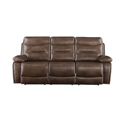 Aashi Reclining Sofa (Brown) -Professional Furniture Discount Store 55420 sofa 3