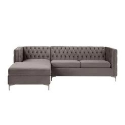 Sullivan Left Chaise Sectional (Gray) -Professional Furniture Discount Store 55495 sec 3