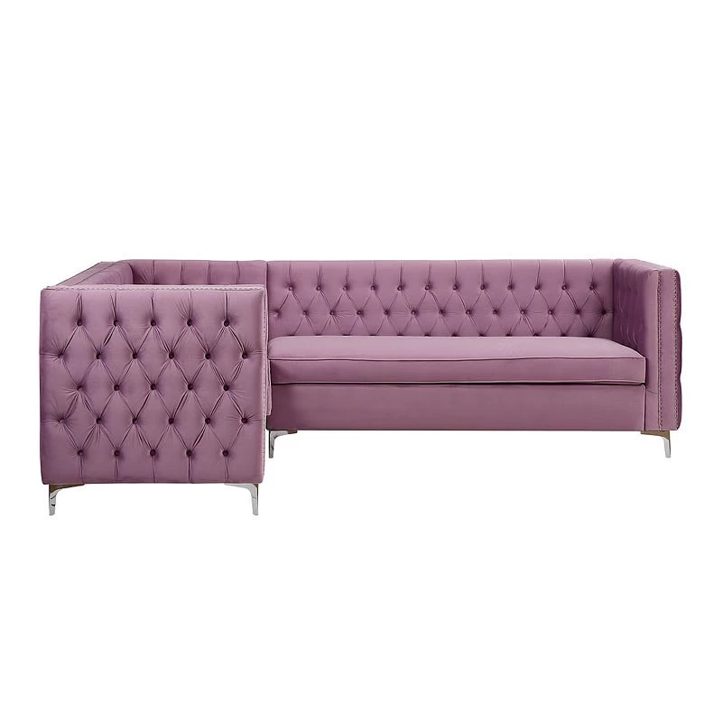 Rhett Right Chaise Sectional (Purple) 4 Rhett Right Chaise Sectional (Purple) - Image 4
