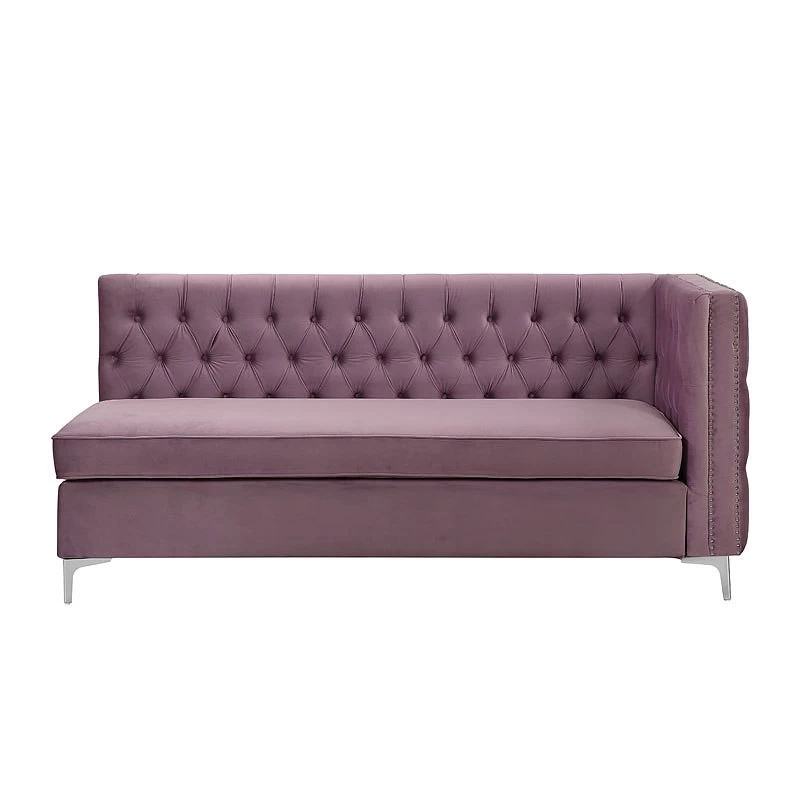 Rhett Right Chaise Sectional (Purple) 7 Rhett Right Chaise Sectional (Purple) - Image 7