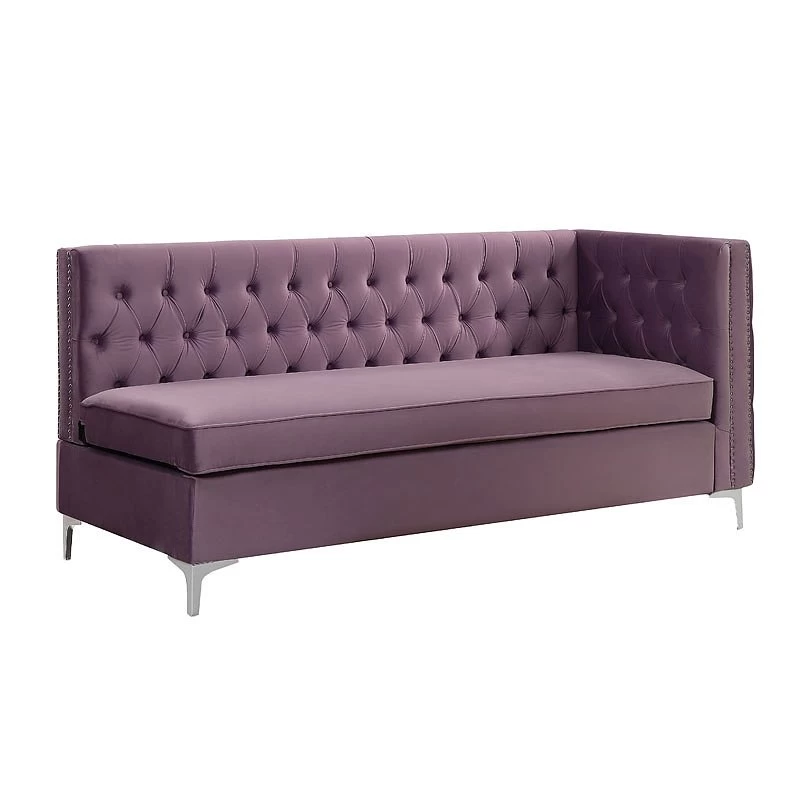 Rhett Right Chaise Sectional (Purple) 8 Rhett Right Chaise Sectional (Purple) - Image 8