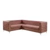 Rhett Right Chaise Sectional (Dusty Pink)
