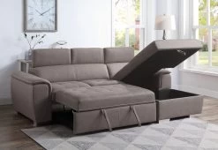 Haruko Storage Sleeper Sofa Sectional -Professional Furniture Discount Store 55535 sec 3