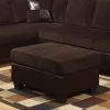 Connell Storage Ottoman (Chocolate)