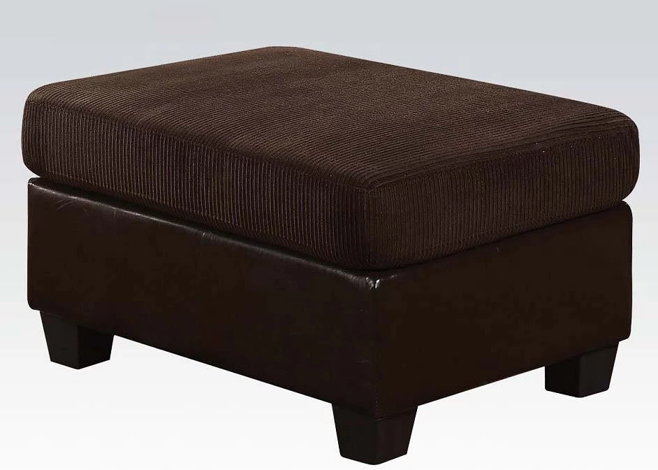 Connell Storage Ottoman (Chocolate) 2 Connell Storage Ottoman (Chocolate) - Image 2