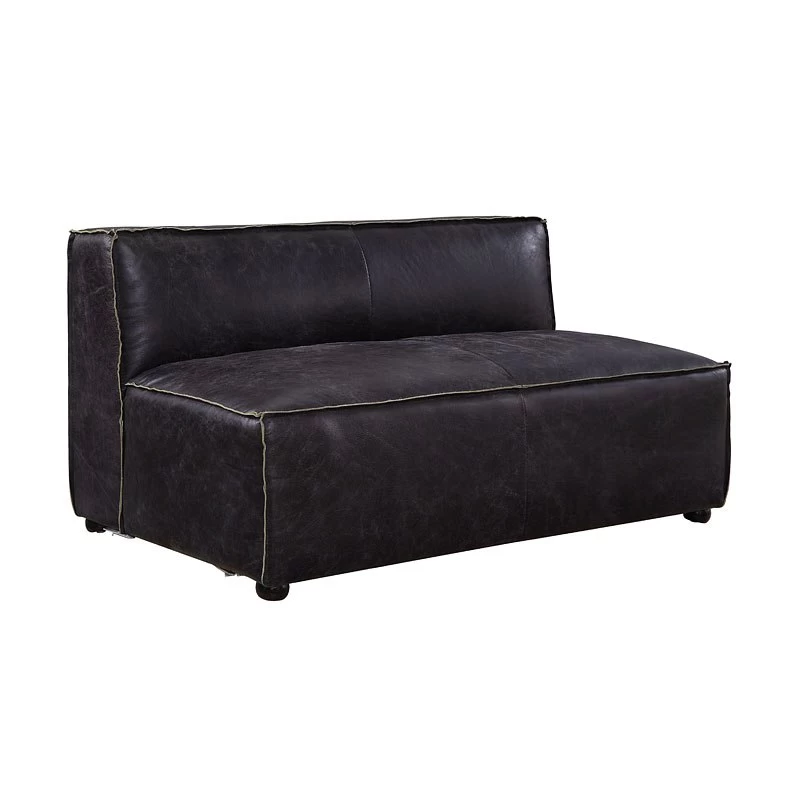 Birdie Modular Armless Loveseat (Antique Slate) 1 Birdie Modular Armless Loveseat (Antique Slate)