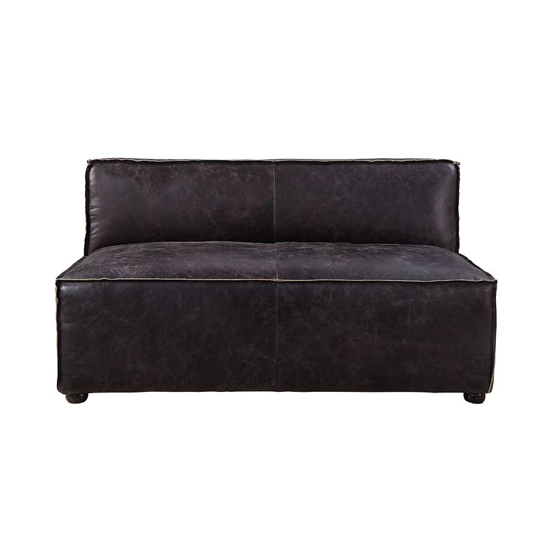 Birdie Modular Armless Loveseat (Antique Slate) 2 Birdie Modular Armless Loveseat (Antique Slate) - Image 2