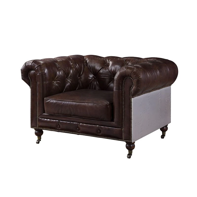 Aberdeen Chair (Vintage Brown) 2 Aberdeen Chair (Vintage Brown) - Image 2