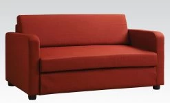 Connal Sofa Bed (Red) 5 Connal Sofa Bed (Red) -Professional Furniture Discount Store 57086 sofa red 3