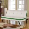 Penly Sofa Bed (White And Green)