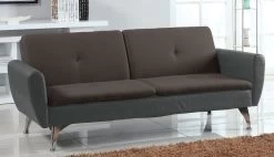 Kimber Sofa Bed (Chocolate And Black)