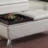 Derrick Ottoman W/ Storage And Tray