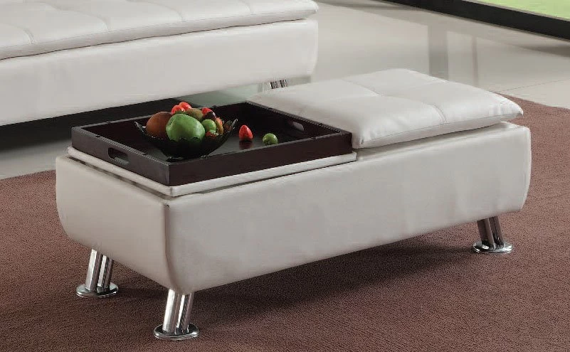 Derrick Ottoman W/ Storage And Tray 1 Derrick Ottoman W/ Storage And Tray