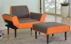 Lorin Adjustable Chair W/ Ottoman