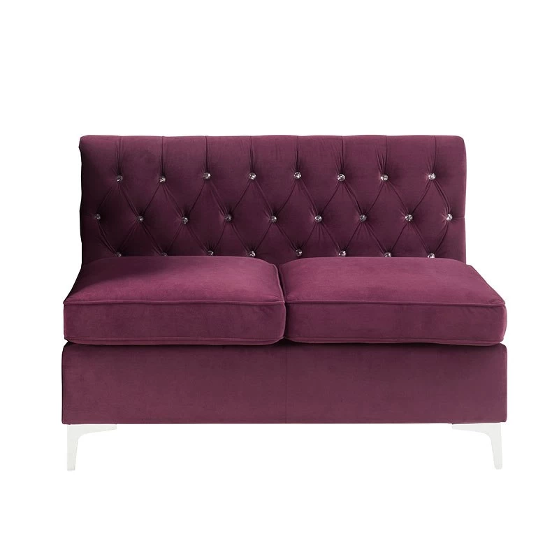 Jaszira Modular Sectional (Burgundy) 3 Jaszira Modular Sectional (Burgundy) - Image 3