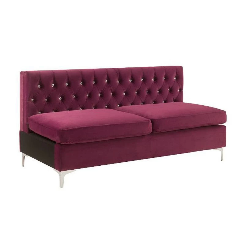 Jaszira Modular Sectional (Burgundy) 2 Jaszira Modular Sectional (Burgundy) - Image 2