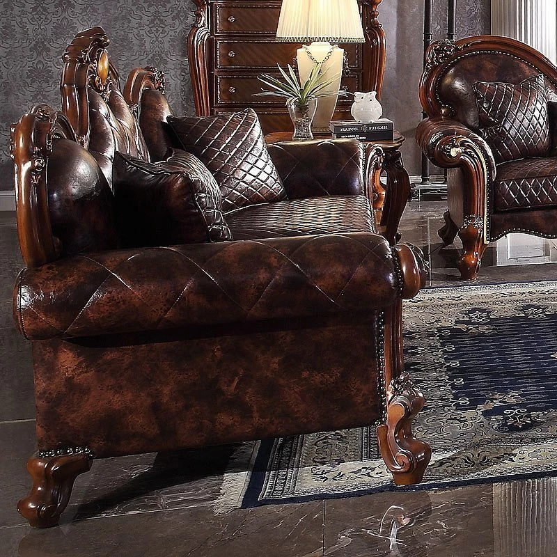 Picardy Sofa (Vintage Cherry Oak) 2 Picardy Sofa (Vintage Cherry Oak) - Image 2